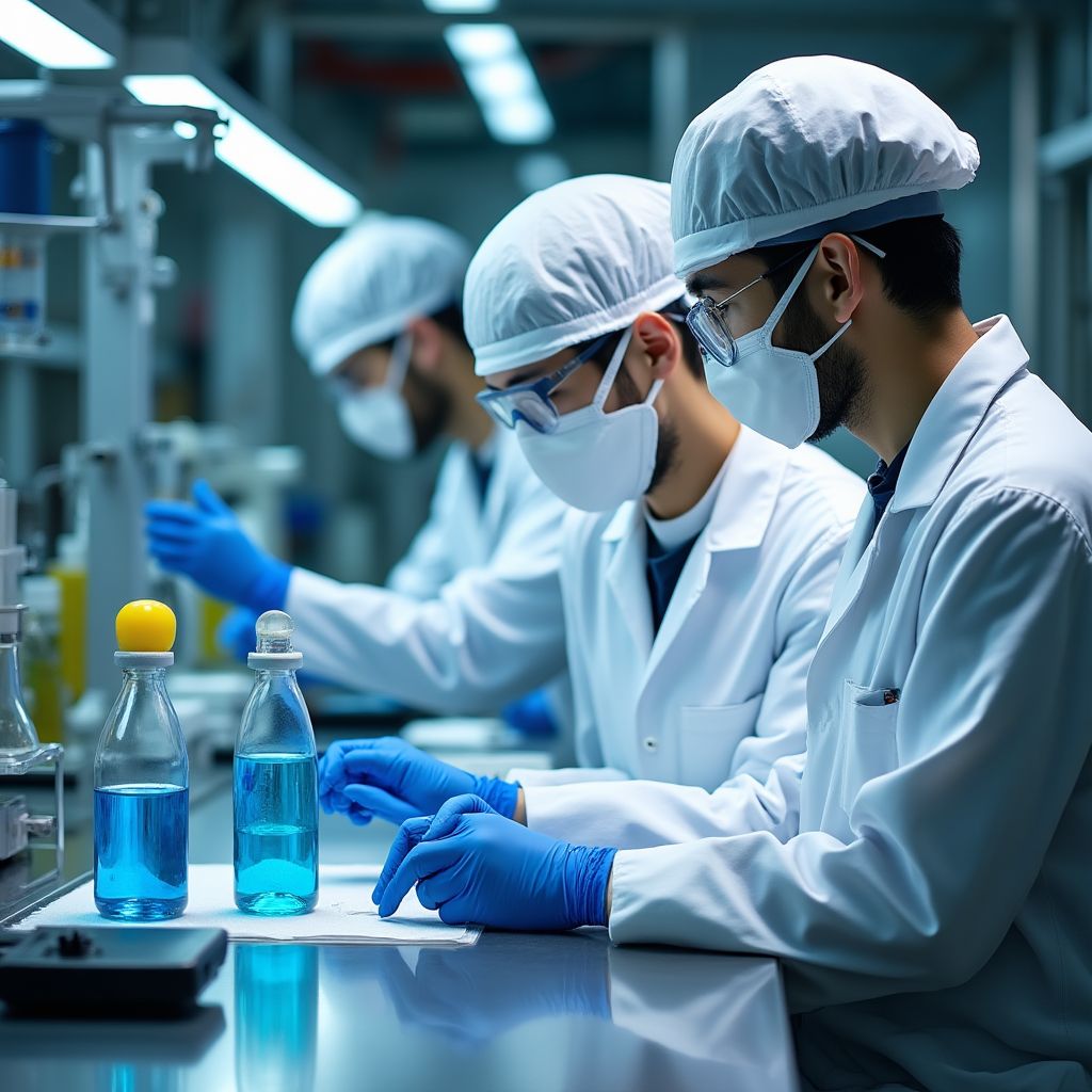 Laboratorio de análisis de combustibles de Bawdiesq