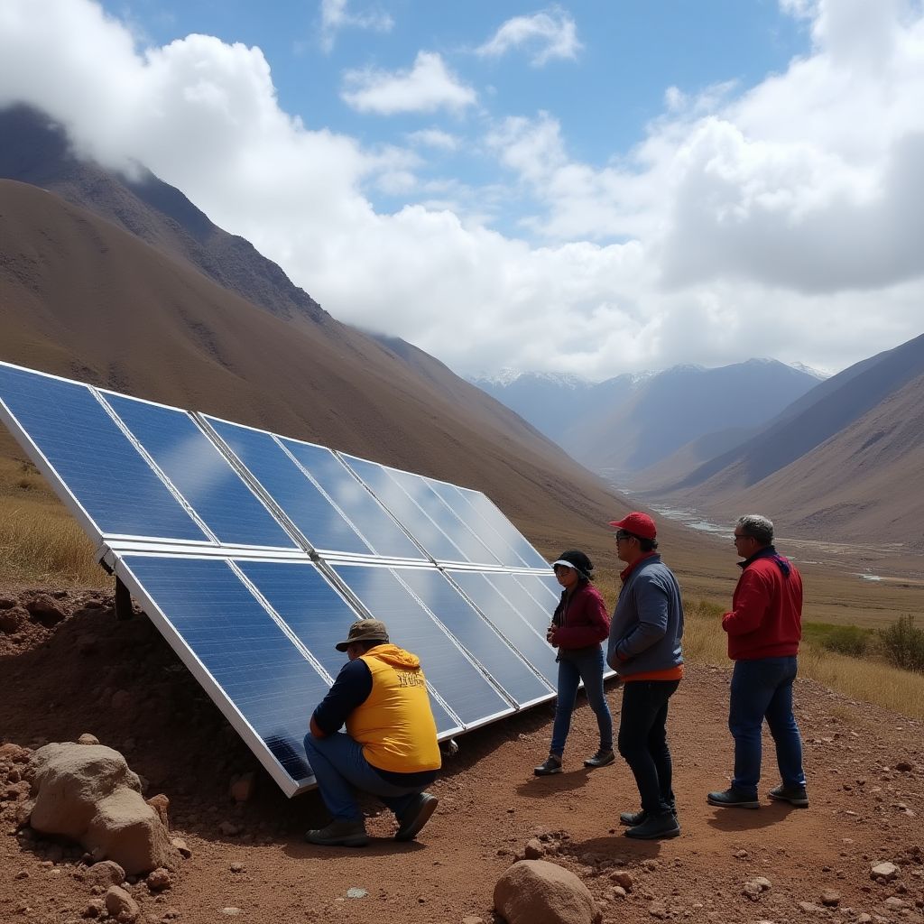 Proyectos de energía sostenible en Bolivia
